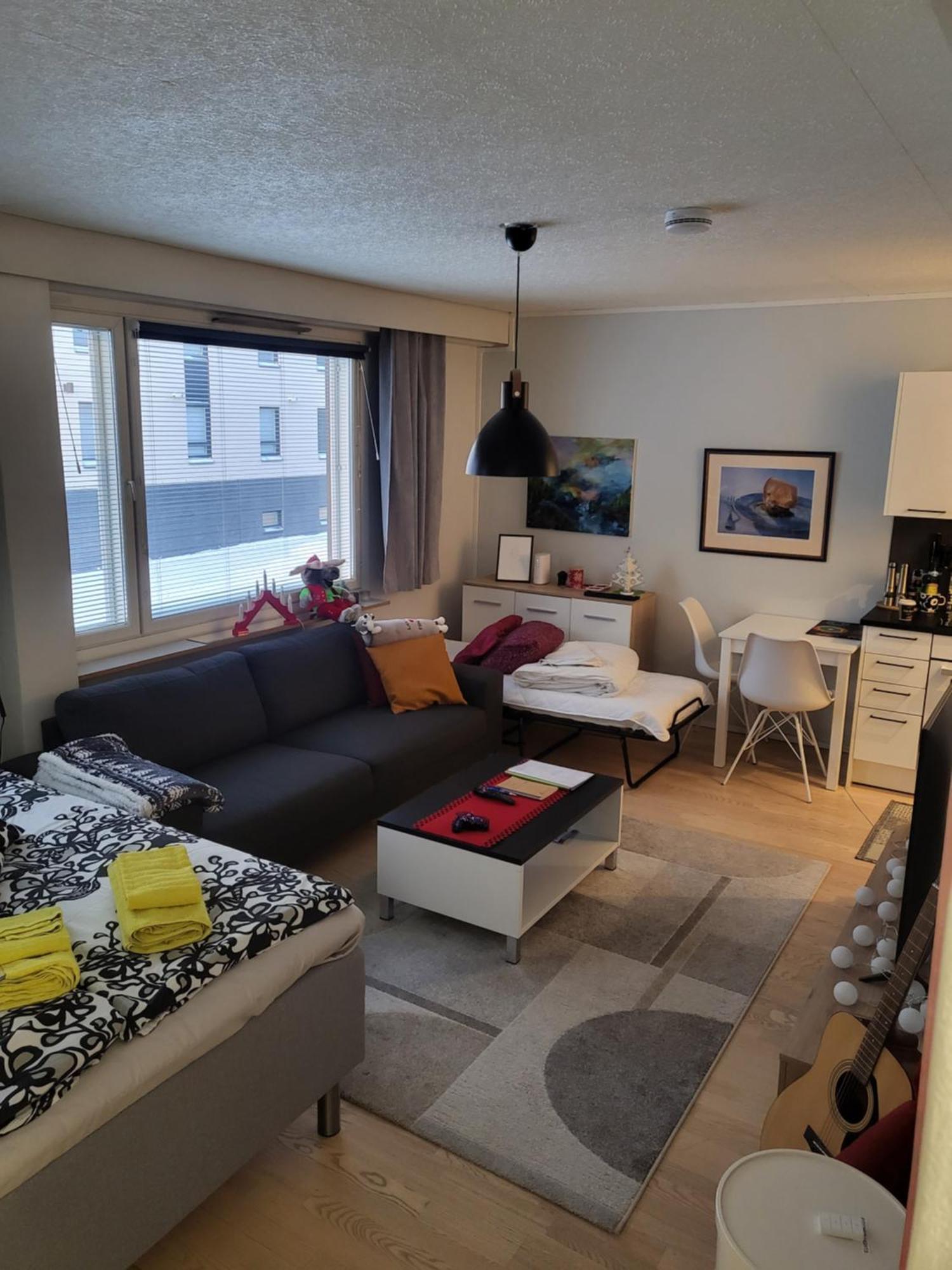 Cozy Studio In The City Center Rovaniemi Dış mekan fotoğraf
